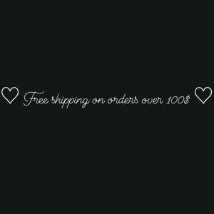 ♡ FREE SHIPPING ♡